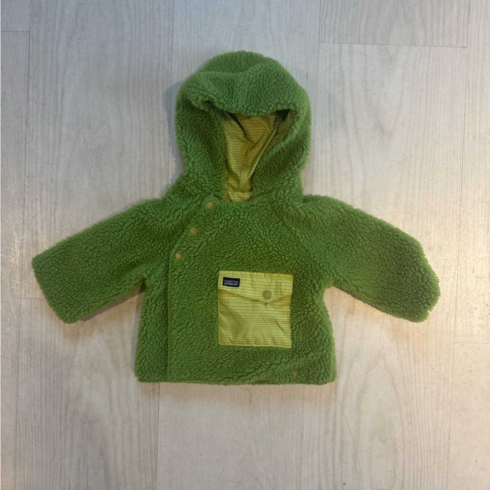 Patagonia Reversible Hooded Fleece Jacket